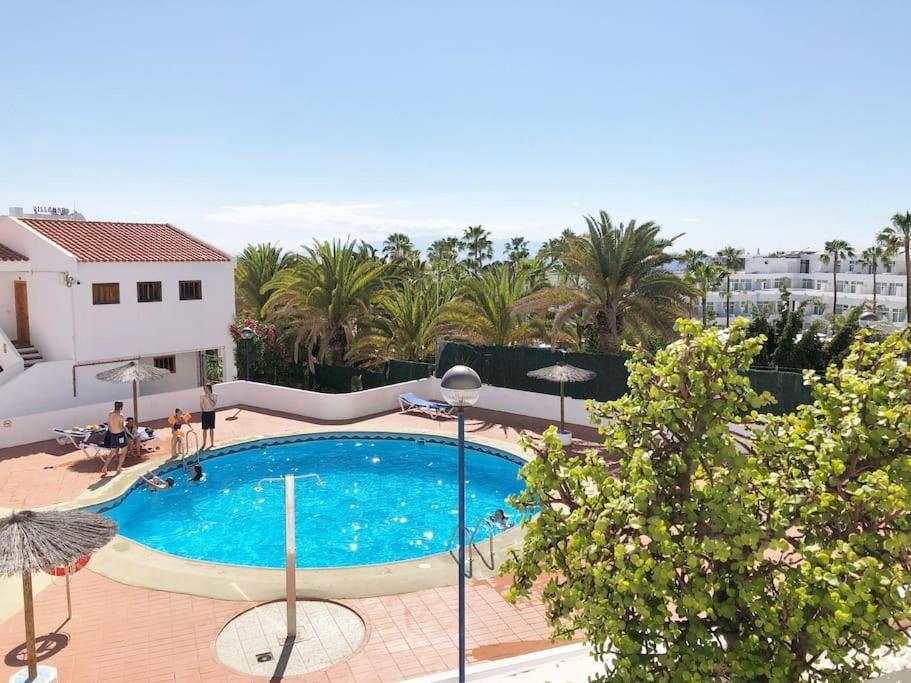 Apartamento Lucia Garden City Con Piscina Climatizada Playa Feñabe Exterior foto